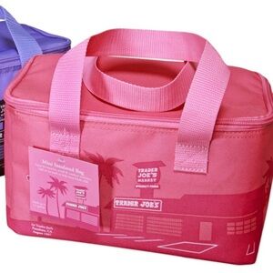 Trader Joe’s Mini Insulated Bag Pink